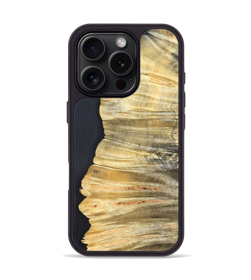 iPhone 16 Pro Wood Phone Case - Kody (Wood Burl, 822138)