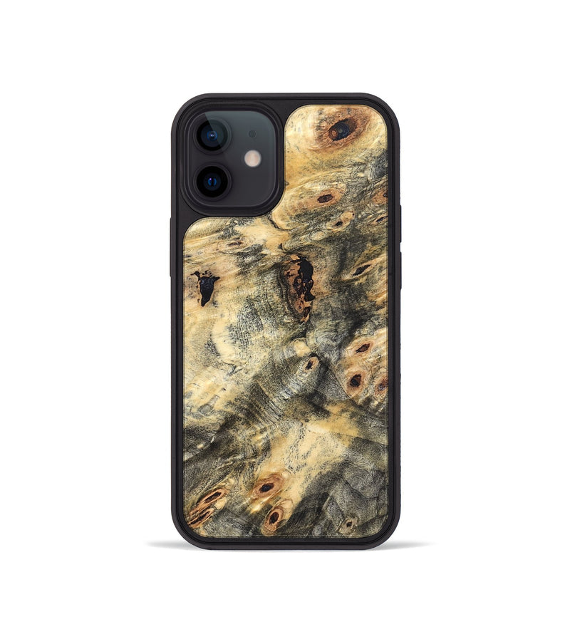 iPhone 12 mini Wood Phone Case - Calvin (Wood Burl, 822139)
