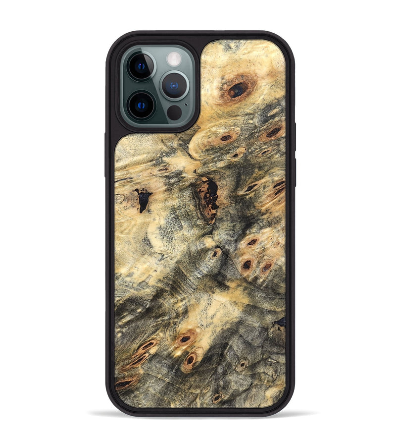 iPhone 12 Pro Max Wood Phone Case - Calvin (Wood Burl, 822139)