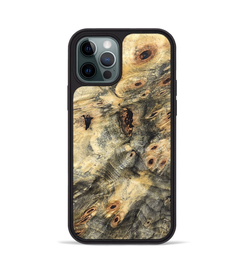 iPhone 12 Pro Wood Phone Case - Calvin (Wood Burl, 822139)