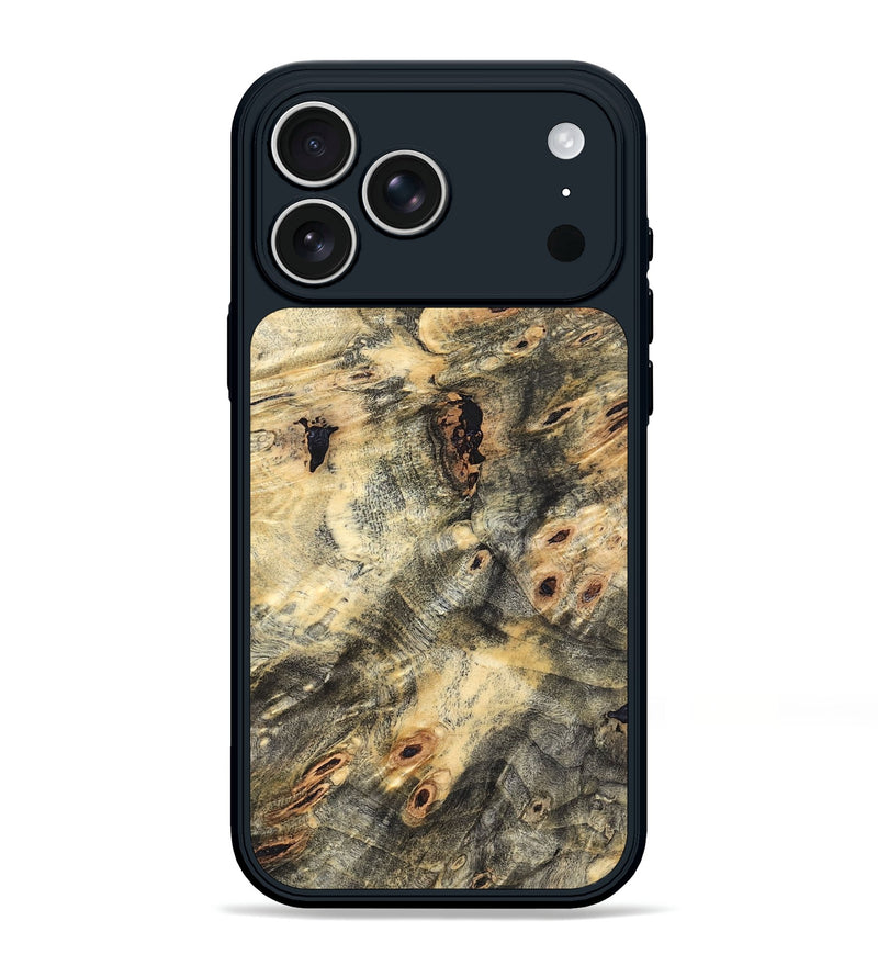 iPhone 17 Pro Max Wood Phone Case - Calvin (Wood Burl, 822139)