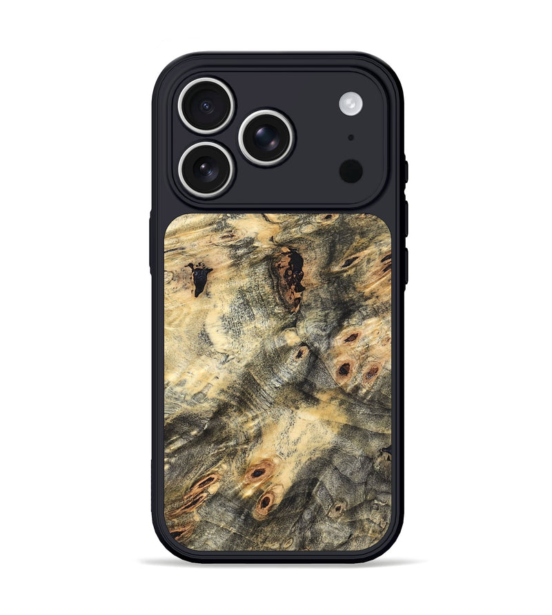 iPhone 17 Pro Wood Phone Case - Calvin (Wood Burl, 822139)
