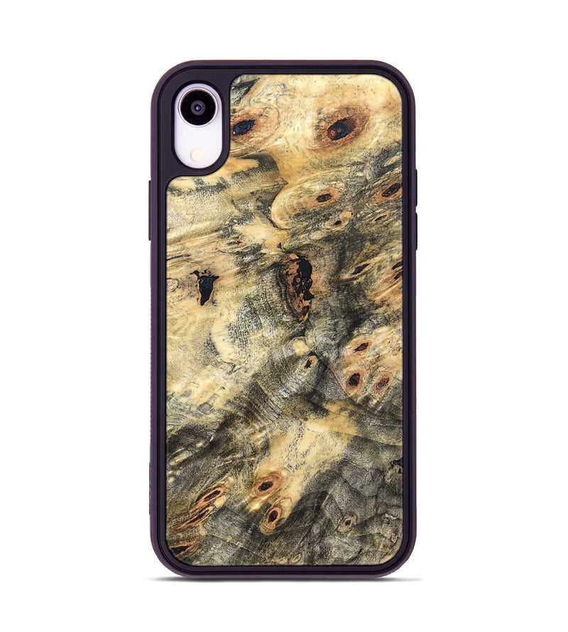 iPhone Xr Wood Phone Case - Calvin (Wood Burl, 822139)