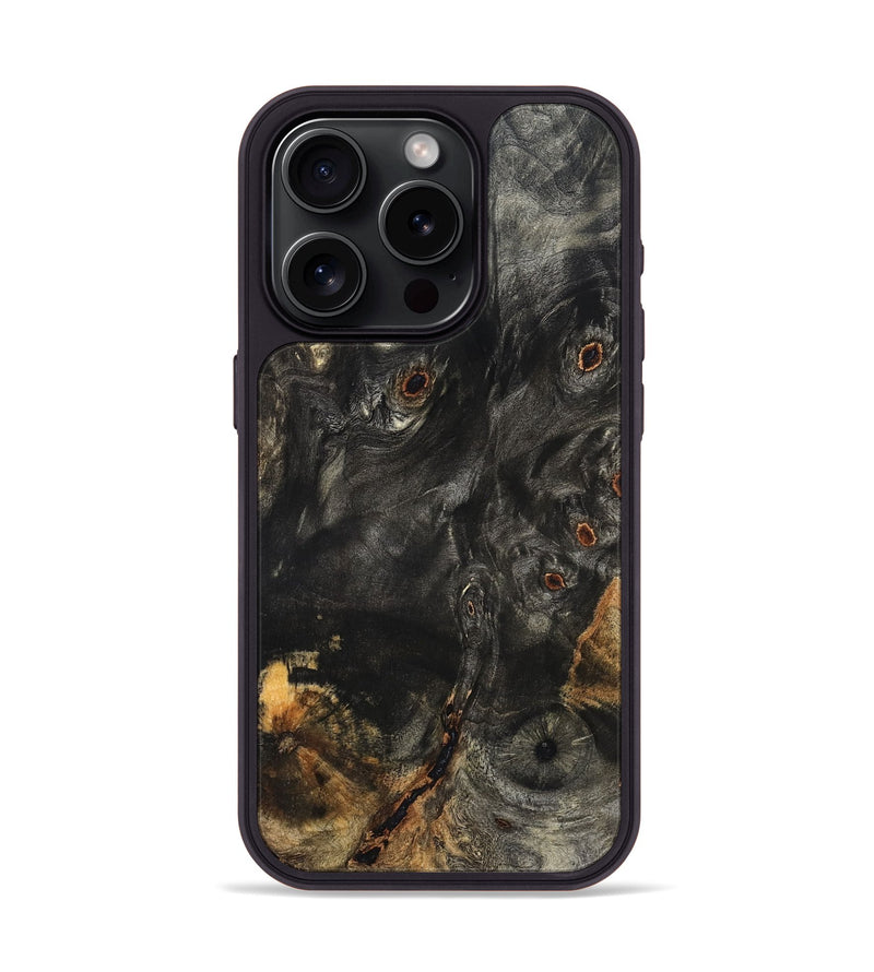 iPhone 15 Pro Wood Phone Case - Jaeda (Wood Burl, 822140)