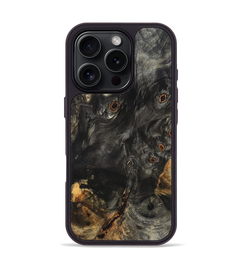 iPhone 16 Pro Wood Phone Case - Jaeda (Wood Burl, 822140)