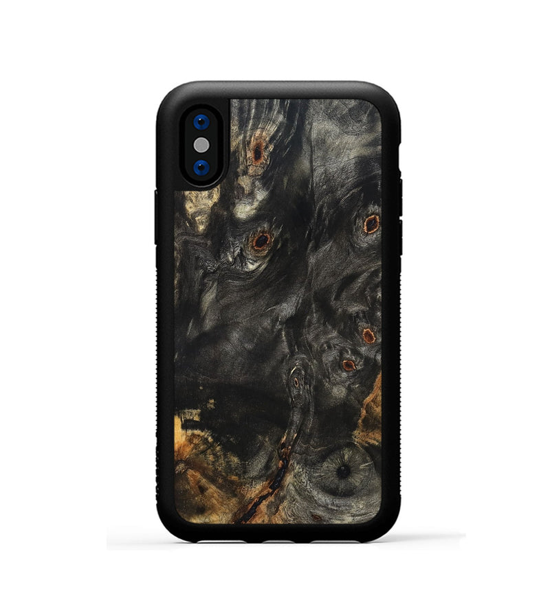 iPhone Xs Wood Phone Case - Jaeda (Wood Burl, 822140)