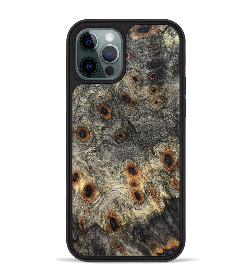 iPhone 12 Pro Max Wood Phone Case - Zina (Wood Burl, 822141)