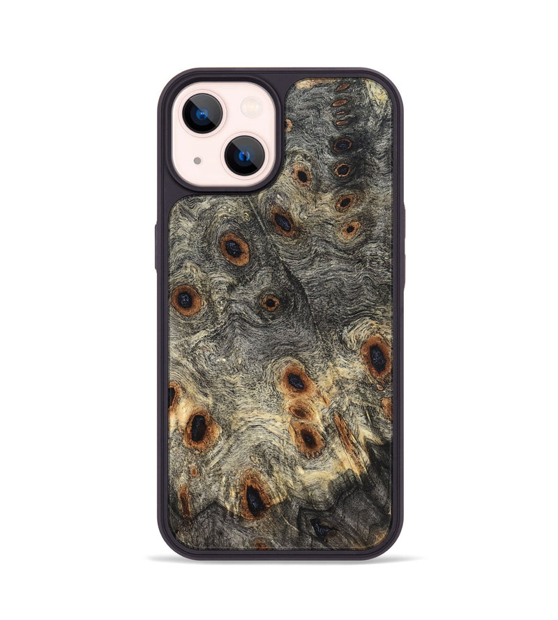 iPhone 14 Wood Phone Case - Zina (Wood Burl, 822141)