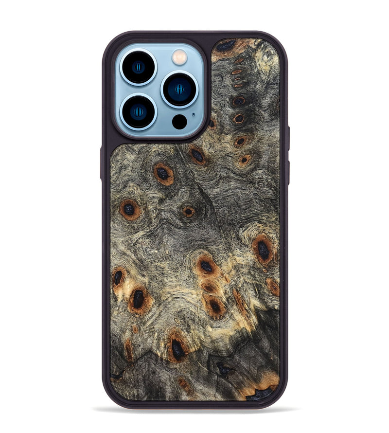 iPhone 14 Pro Max Wood Phone Case - Zina (Wood Burl, 822141)