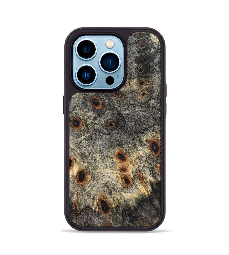 iPhone 14 Pro Wood Phone Case - Zina (Wood Burl, 822141)
