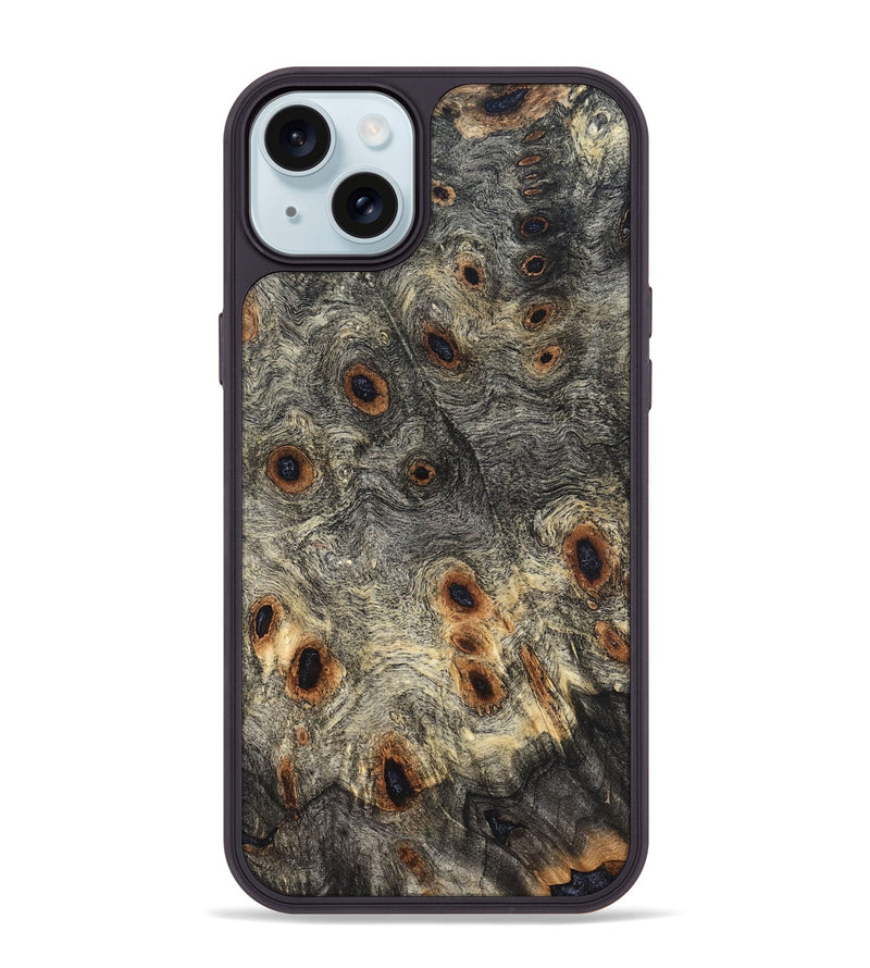 iPhone 15 Plus Wood Phone Case - Zina (Wood Burl, 822141)