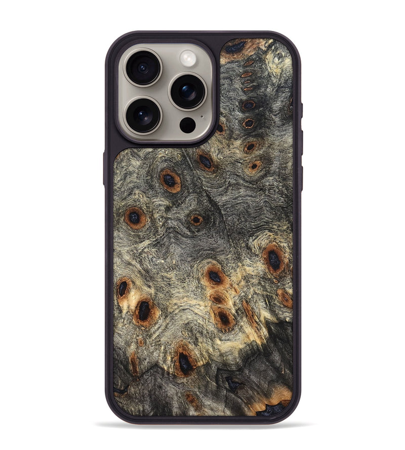 iPhone 15 Pro Max Wood Phone Case - Zina (Wood Burl, 822141)