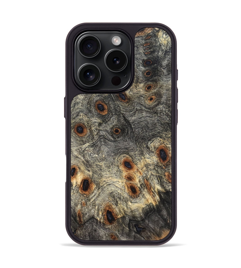 iPhone 16 Pro Wood Phone Case - Zina (Wood Burl, 822141)