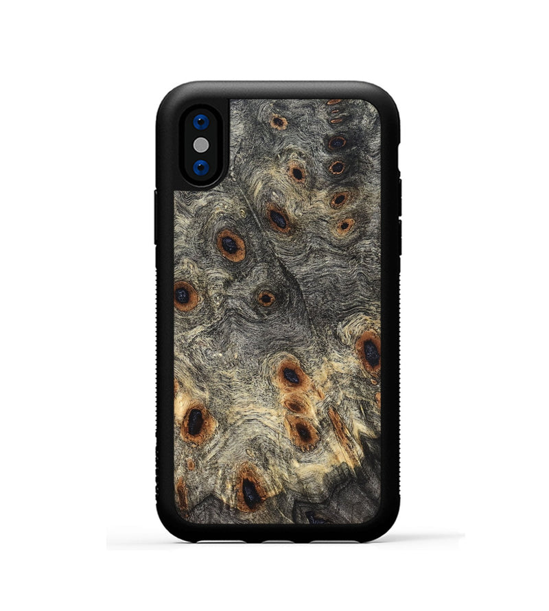 iPhone Xs Wood Phone Case - Zina (Wood Burl, 822141)