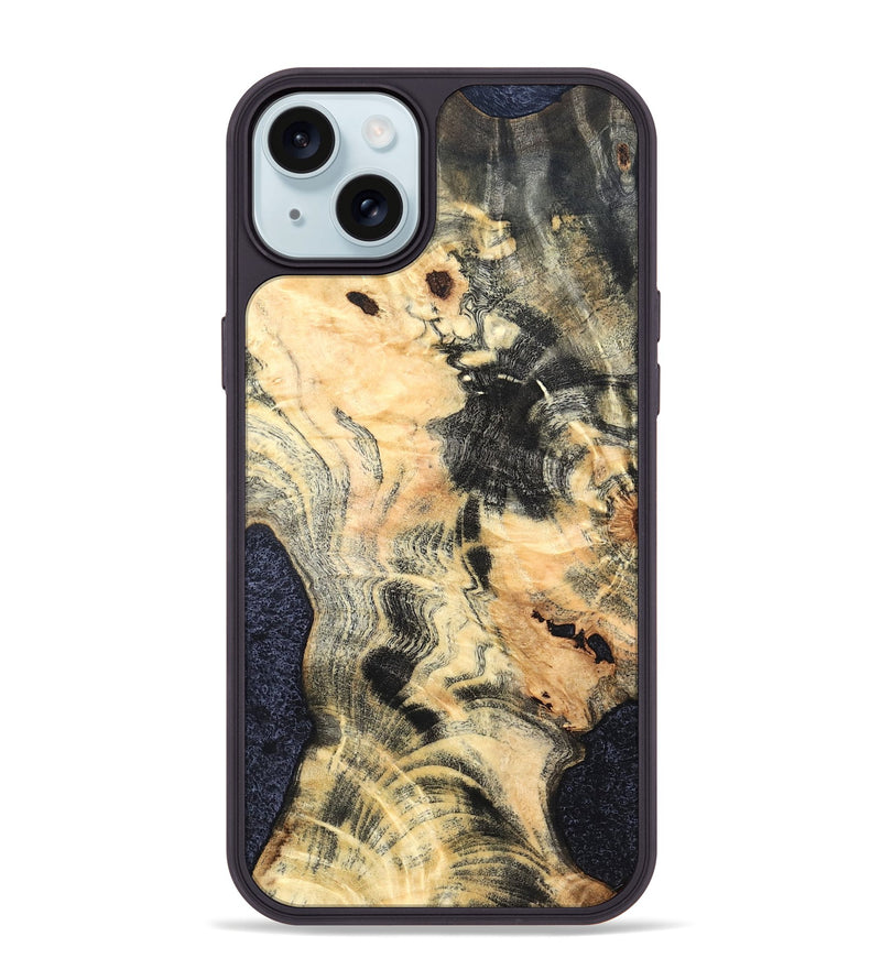 iPhone 15 Plus Wood Phone Case - Westley (Wood Burl, 822142)