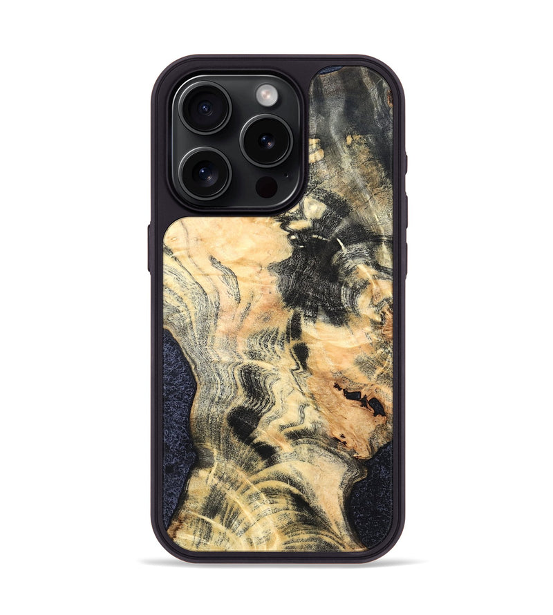 iPhone 15 Pro Wood Phone Case - Westley (Wood Burl, 822142)