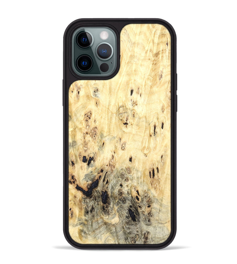 iPhone 12 Pro Max Wood Phone Case - Jaxson (Wood Burl, 822143)