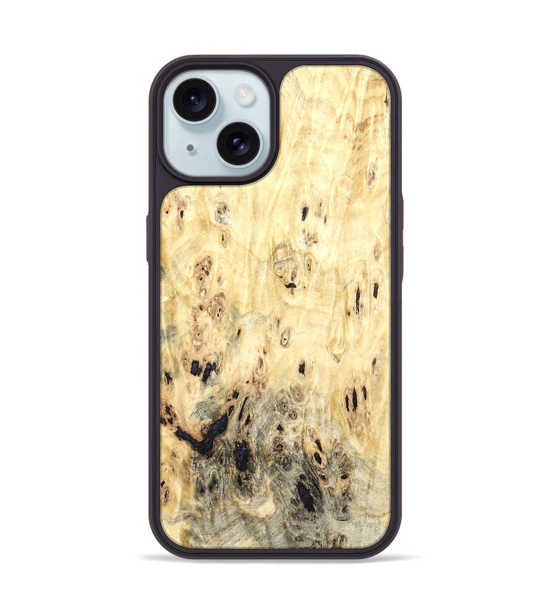 iPhone 15 Wood Phone Case - Jaxson (Wood Burl, 822143)