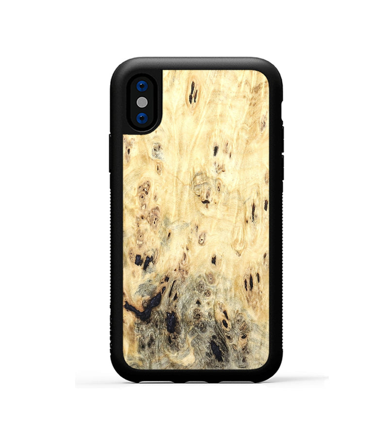 iPhone Xs Wood Phone Case - Jaxson (Wood Burl, 822143)