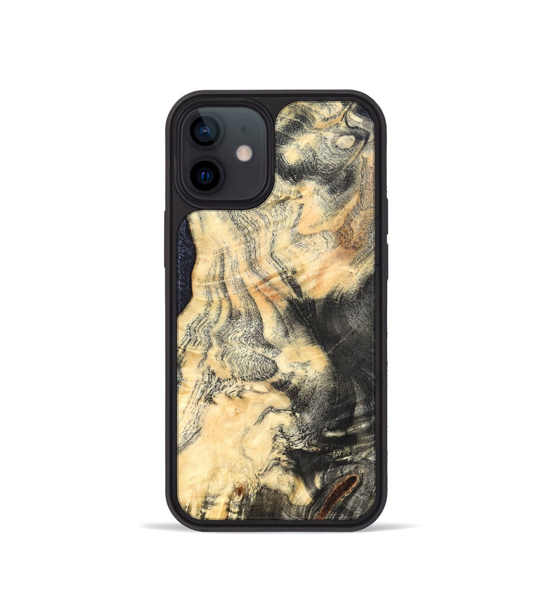 iPhone 12 mini Wood Phone Case - Jean (Wood Burl, 822144)
