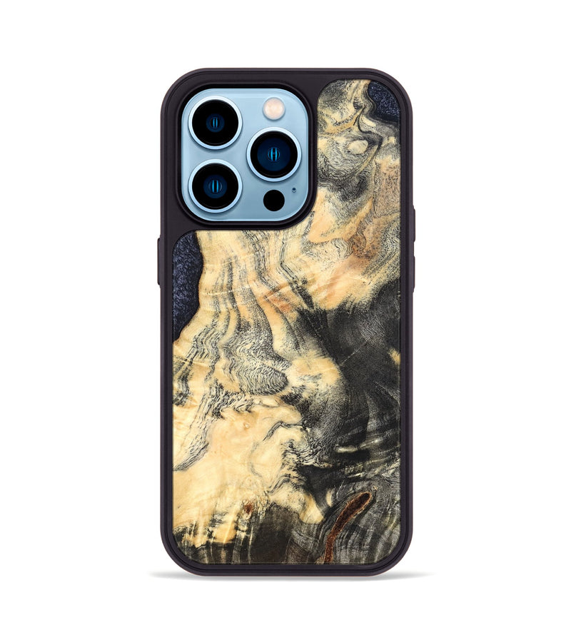 iPhone 14 Pro Wood Phone Case - Jean (Wood Burl, 822144)