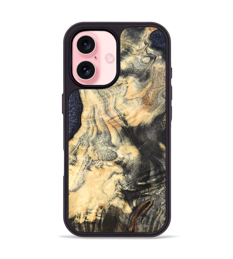 iPhone 16 Wood Phone Case - Jean (Wood Burl, 822144)