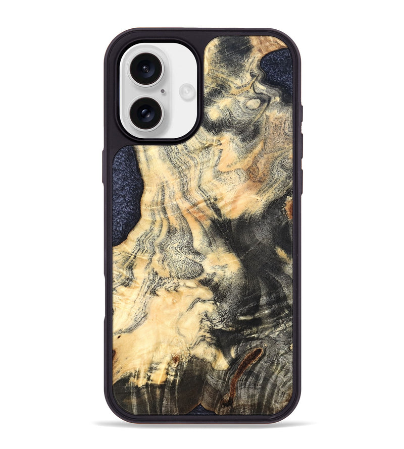 iPhone 16 Plus Wood Phone Case - Jean (Wood Burl, 822144)