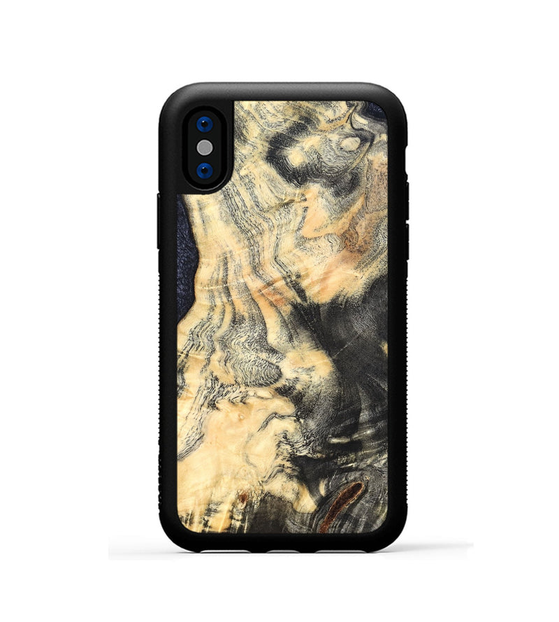 iPhone Xs Wood Phone Case - Jean (Wood Burl, 822144)