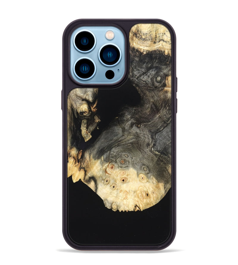 iPhone 14 Pro Max Wood Phone Case - Amarion (Wood Burl, 822145)