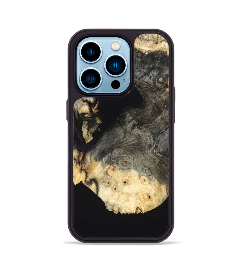 iPhone 14 Pro Wood Phone Case - Amarion (Wood Burl, 822145)