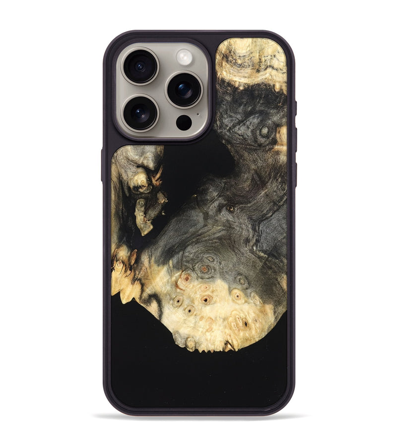 iPhone 15 Pro Max Wood Phone Case - Amarion (Wood Burl, 822145)