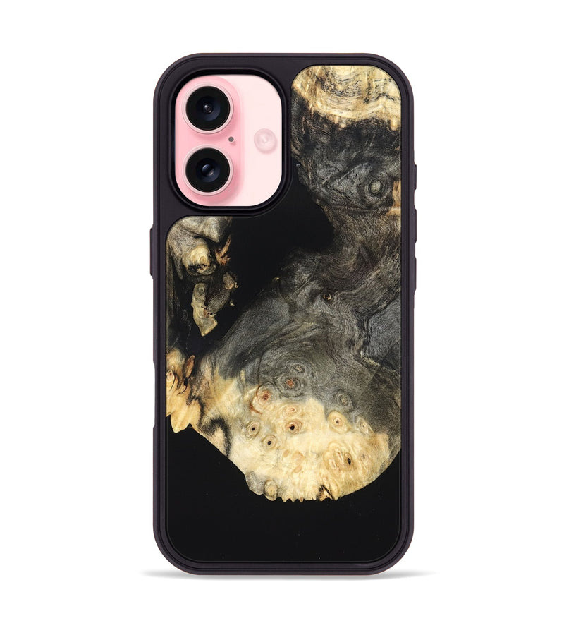iPhone 16 Wood Phone Case - Amarion (Wood Burl, 822145)