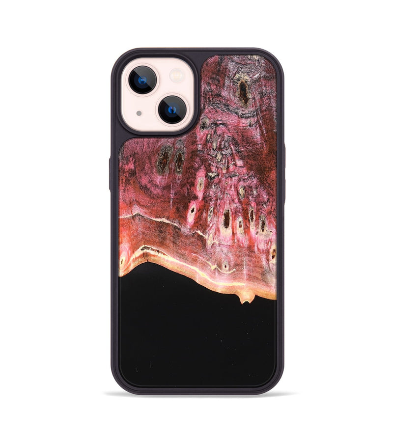 iPhone 14 Wood Phone Case - Emilie (Wood Burl, 822146)