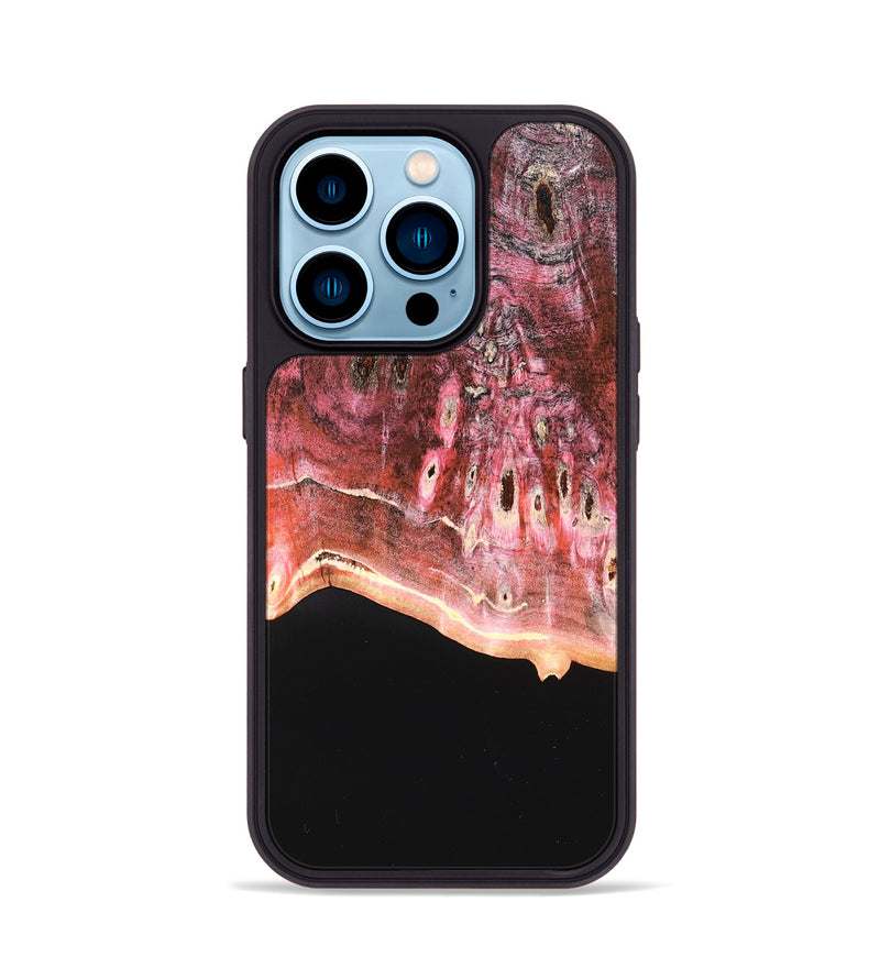 iPhone 14 Pro Wood Phone Case - Emilie (Wood Burl, 822146)