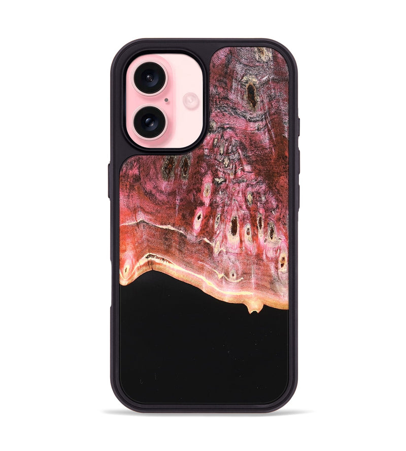 iPhone 16 Wood Phone Case - Emilie (Wood Burl, 822146)