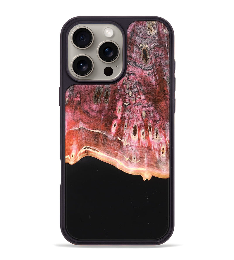 iPhone 16 Pro Max Wood Phone Case - Emilie (Wood Burl, 822146)