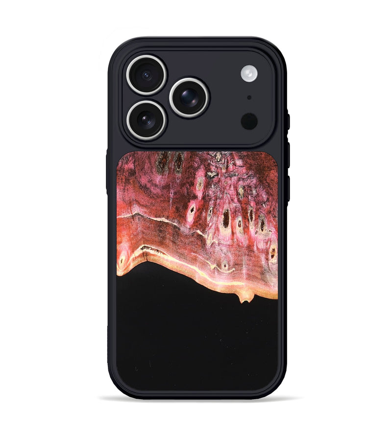 iPhone 17 Pro Wood Phone Case - Emilie (Wood Burl, 822146)