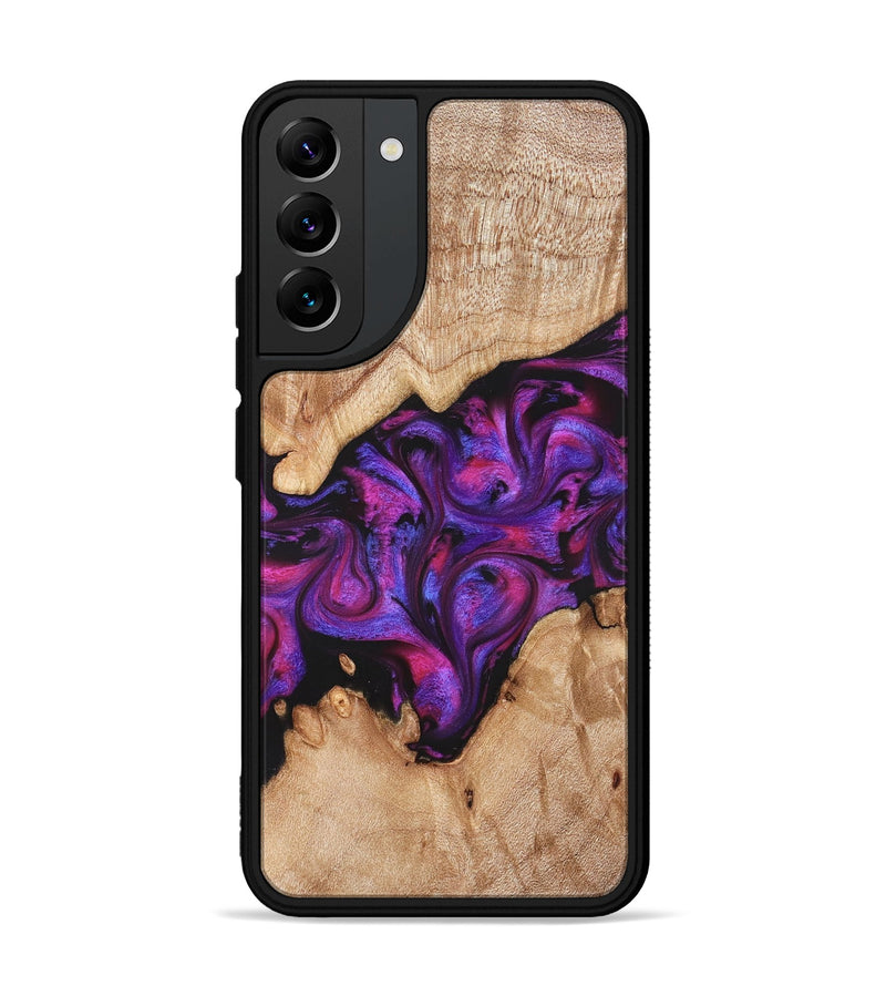 Galaxy S22 Plus Wood Phone Case - Moses (Purple, 822147)