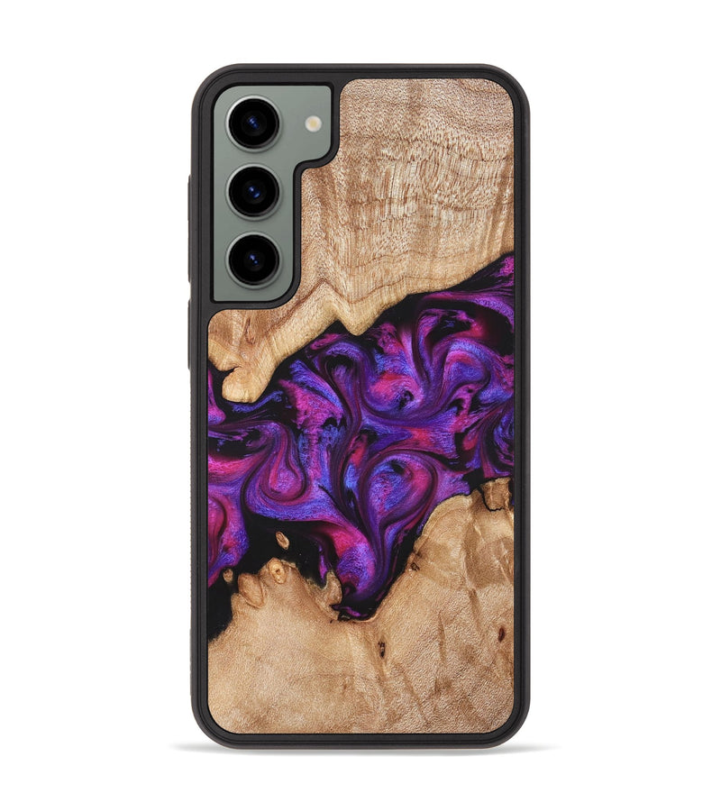 Galaxy S23 Plus Wood Phone Case - Moses (Purple, 822147)