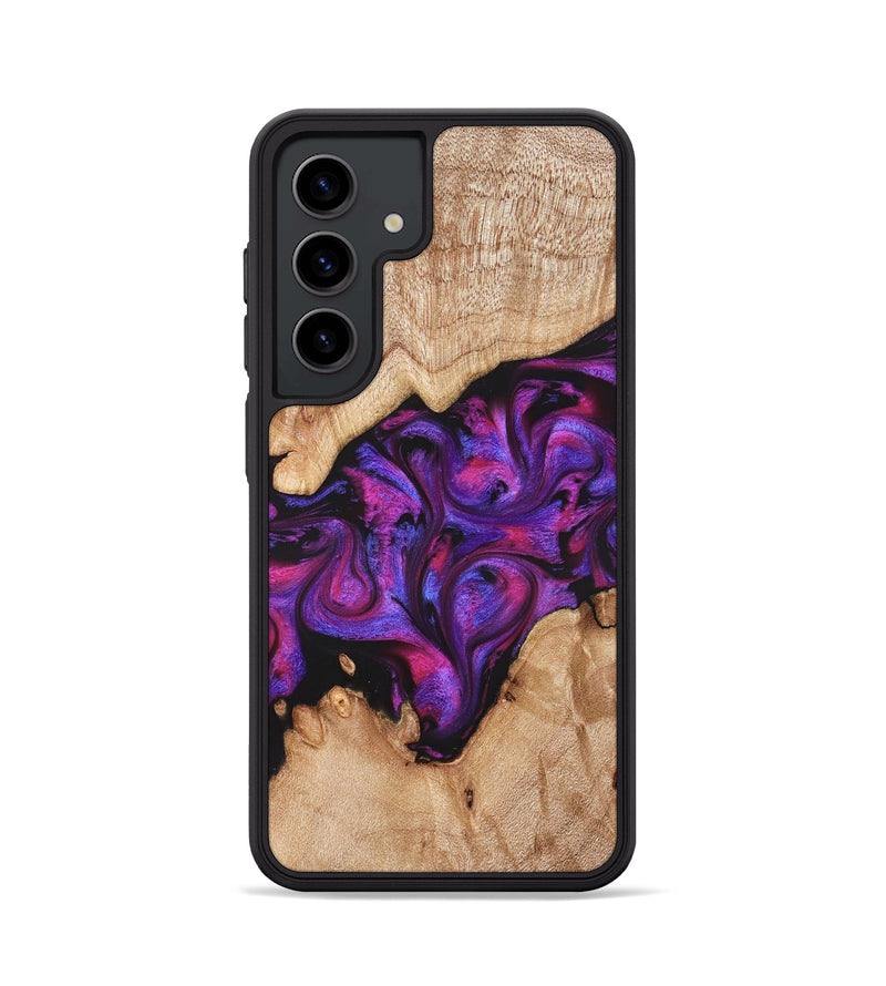 Galaxy S24 Wood Phone Case - Moses (Purple, 822147)