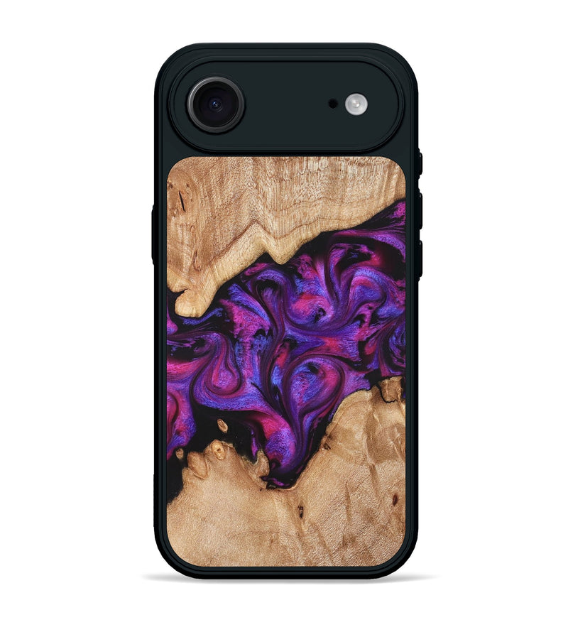 iPhone 17 Air Wood Phone Case - Moses (Purple, 822147)