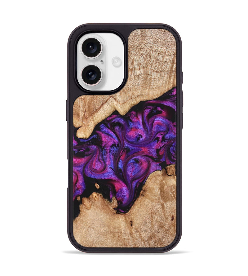 iPhone 17 Wood Phone Case - Moses (Purple, 822147)