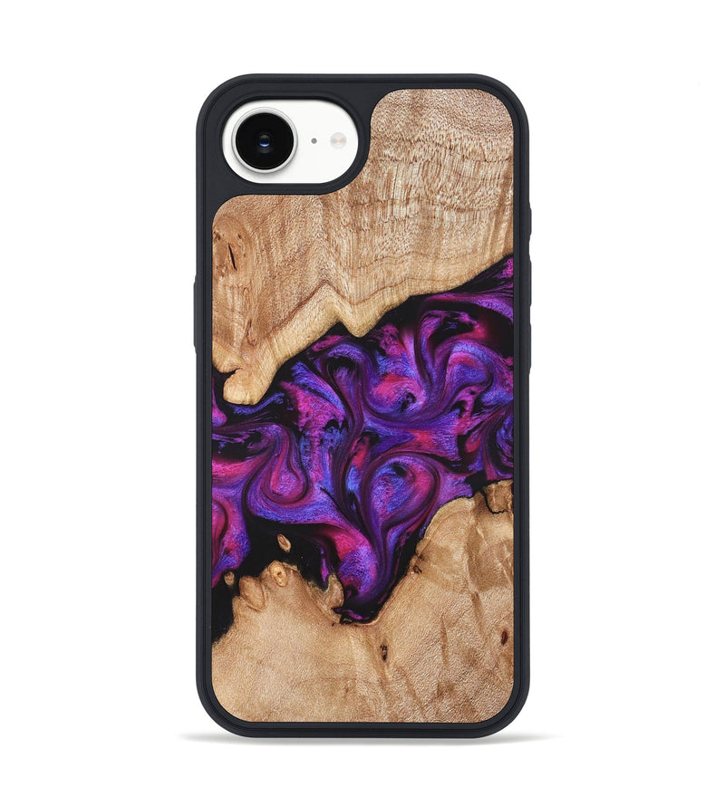 iPhone 17e Wood Phone Case - Moses (Purple, 822147)