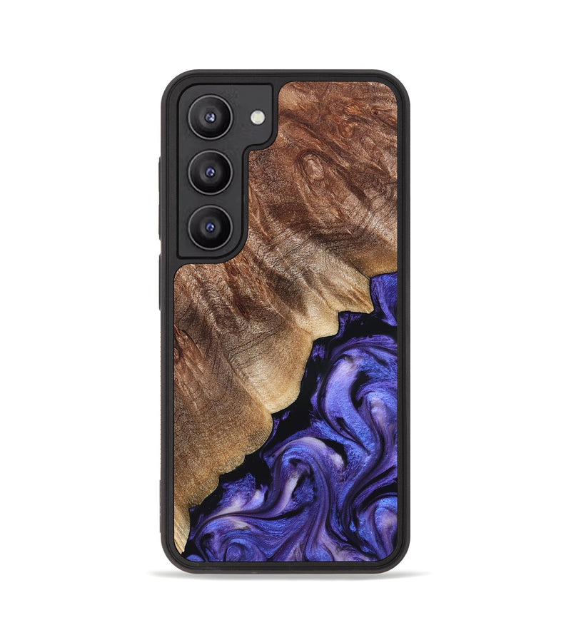 Galaxy S23 Wood Phone Case - Dick (Purple, 822148)