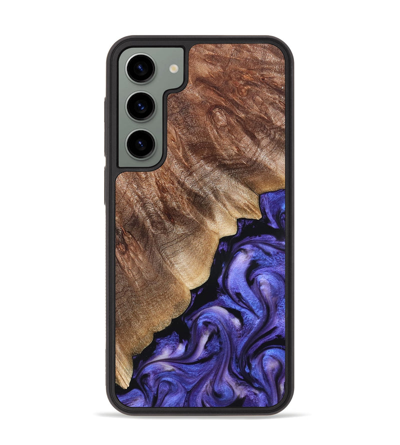 Galaxy S23 Plus Wood Phone Case - Dick (Purple, 822148)
