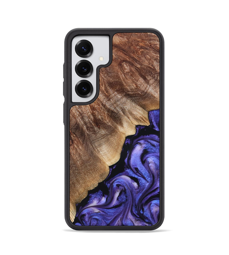 Galaxy S25 Wood Phone Case - Dick (Purple, 822148)