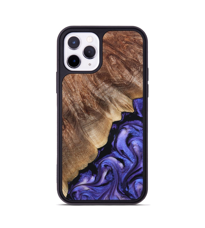 iPhone 11 Pro Wood Phone Case - Dick (Purple, 822148)