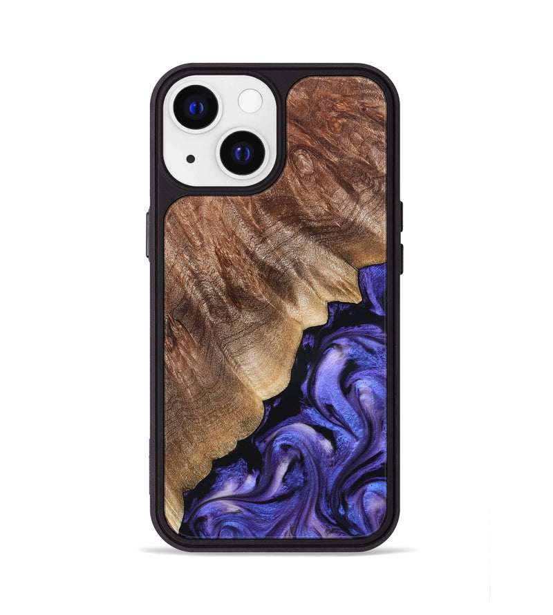 iPhone 13 Wood Phone Case - Dick (Purple, 822148)