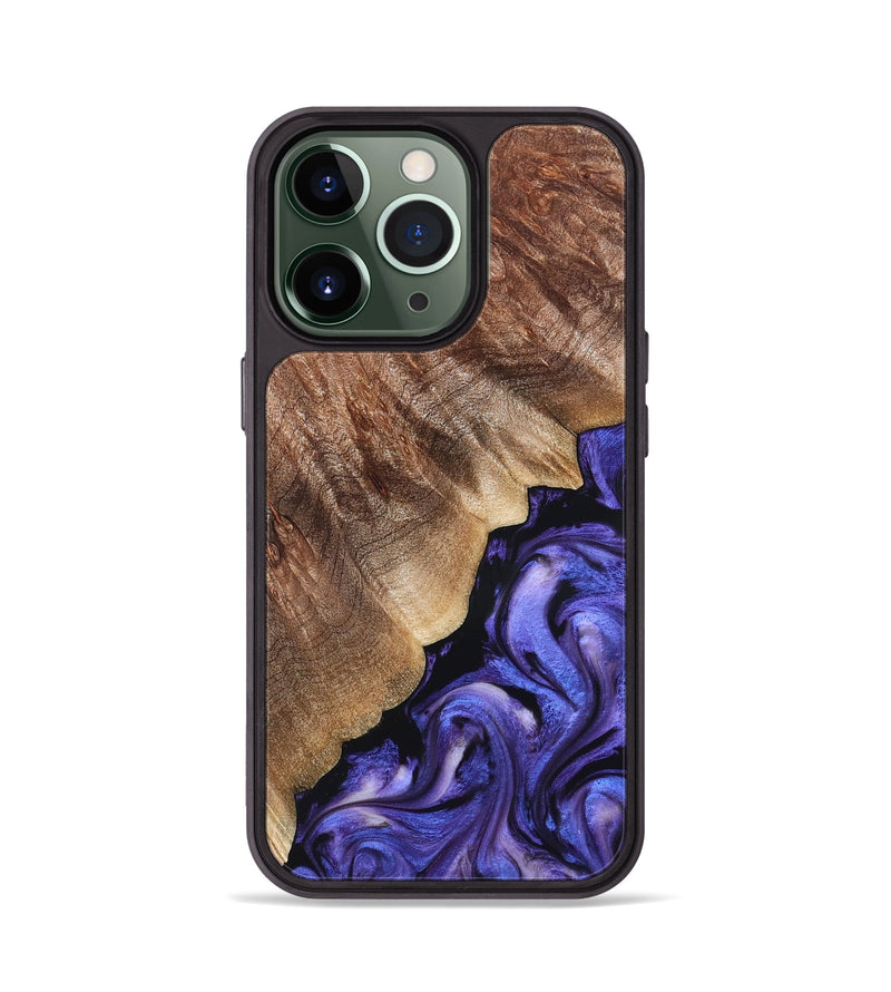 iPhone 13 Pro Wood Phone Case - Dick (Purple, 822148)