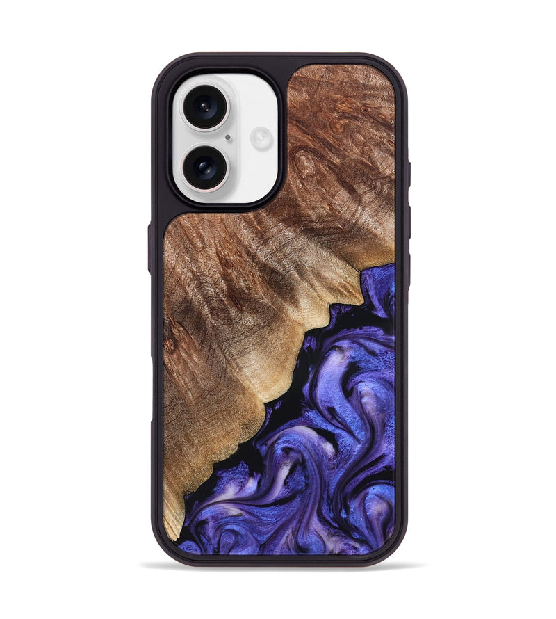 iPhone 17 Wood Phone Case - Dick (Purple, 822148)